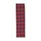 Hello Honey® 108" Red & Green Plaid Brushed Cotton Flannel Quilted Table Runner